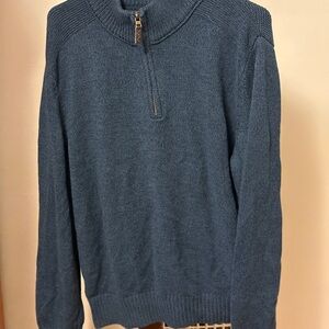 Eddie Bauer Quarter Zip Cardigan XL